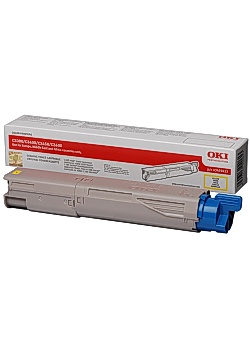 Toner OKI 43459433 gul