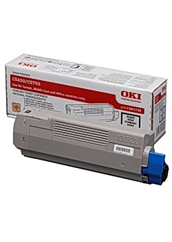 Toner OKI 43865708 svart