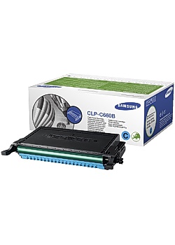 Toner SAMSUNG CLP-C660B cyan