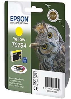 Bläckpatron EPSON C13T07944010 gul