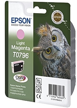 Bläckpatron EPSON C13T07964010 ljusröd