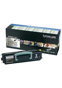 Toner LEXMARK X340A11G svart