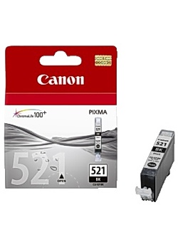 Bläckpatron CANON CLI-521BK svart