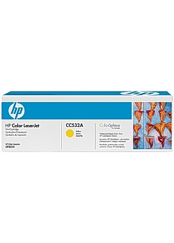 Toner HP CC532A gul
