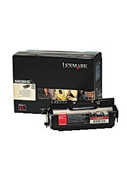 Toner LEXMARK 64036HE svart