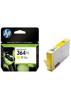 Bläckpatron HP CB325EE 364XL gul