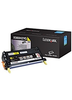 Toner LEXMARK X560H2YG gul