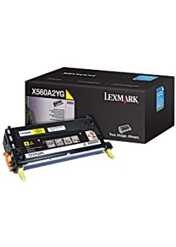 Toner LEXMARK X560A2YG gul