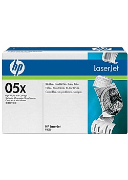 Toner HP CE505X svart