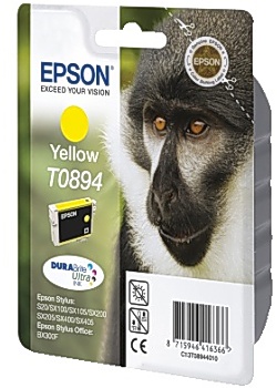 Bläckpatron EPSON C13T08944010 gul