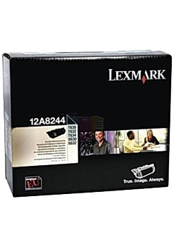 Toner LEXMARK 12A8244 svart
