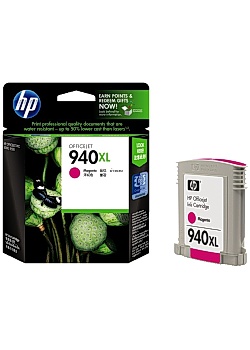 Bläckpatron HP C4908AE 940XL magenta