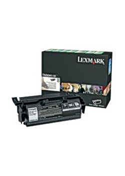 Toner LEXMARK T650H11E svart return prog