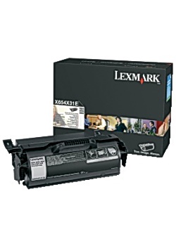 Toner LEXMARK X654X31E svart