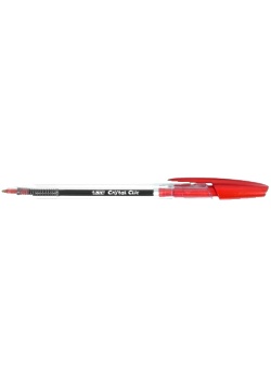 Kulpenna BIC Crystal Clic röd