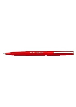 Fineliner PILOT röd