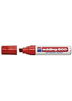 Märkpenna EDDING 800 röd