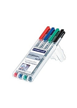 Universalpenna LUMOCOLOR M VL 4-set