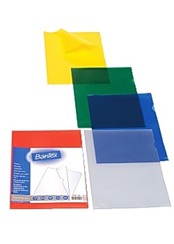 Aktmapp BANTEX A4  0,11 blå (10)