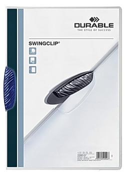 Klämmapp DURABLE Swingclip 2260 blå