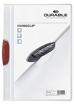 Klämmapp DURABLE Swingclip 2260 röd