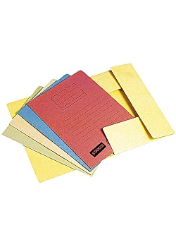 Mapp STAPLES 3-klaff A4 blå