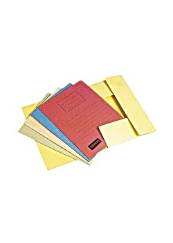 Mapp STAPLES 3-klaff A4 röd