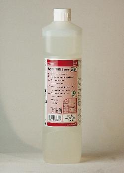 Sanitetsrengöring Sani 100 free 1L
