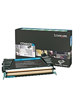 Toner LEXMARK C734A1CG cyan