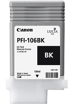 Bläckpatron CANON PFI-106BK svart