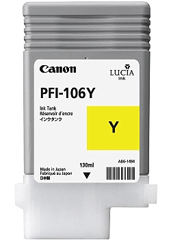Bläckpatron CANON PFI-106Y gul
