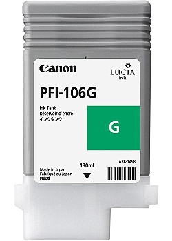 Bläckpatron CANON PFI-106G grön