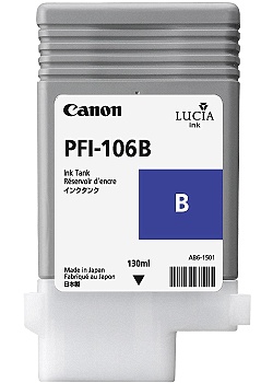 Bläckpatron CANON PFI-106B blå