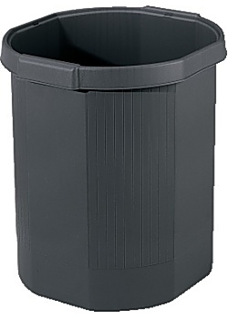 Papperskorg MULTIFORM recycled ECO svart