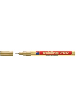 Märkpenna EDDING 780 guld