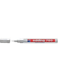 Märkpenna EDDING 780 silver