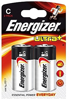 Batteri ENERGIZER Ultra+ C (2)