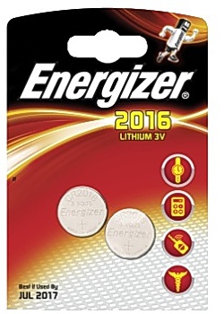 Batteri ENERGIZER Cell Lithium 2016 (2)
