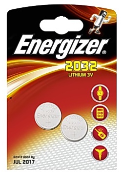 Batteri ENERGIZER Cell Lithium 2032 (2)