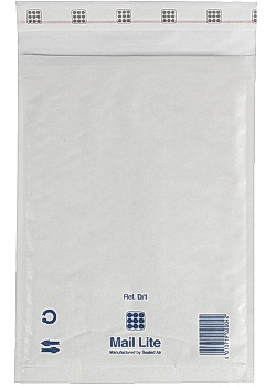 Bubbelpåse D1 180x260mm vit (100)