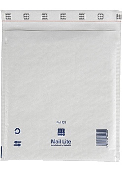 Bubbelpåse E2 220x260mm vit (100)