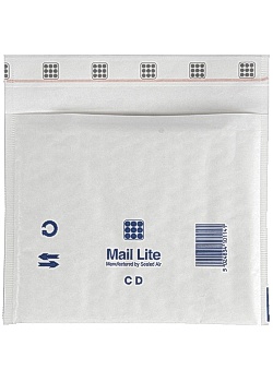 Bubbelpåse MAILLITE CD 180x160mm vit(10)
