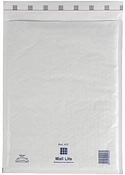 Bubbelpåse MAILLITE H5 270x360mm vit(10)