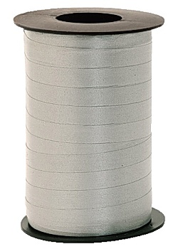 Presentband matt borstad10mmx250m silver