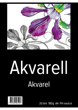Akvarellblock A4