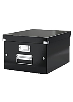 Förvaringslåda Click&Store medium svart
