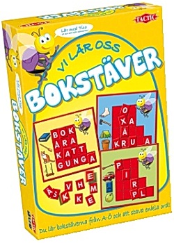 Vi lär oss bokstäver från 4år