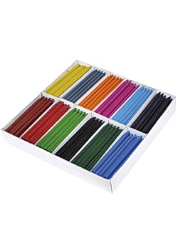 Plastkrita 25x12 färger