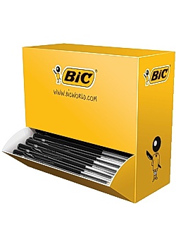 Kulpenna BIC M10 medium svart (100)