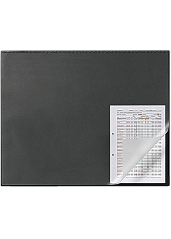 Skrivunderlägg DURABLE kantskydd svart
